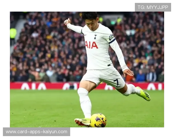 热刺孙兴慜左脚低射再度上演招牌进球